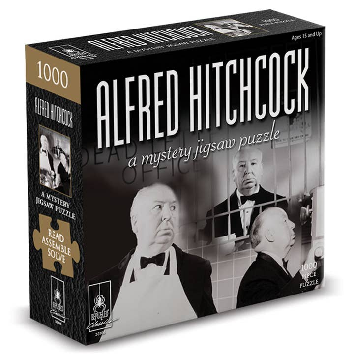 University Games - Wholesale Puzzle - Adult - Alfred Hitchcock-Classic Mystery Jigsaw Puzzle