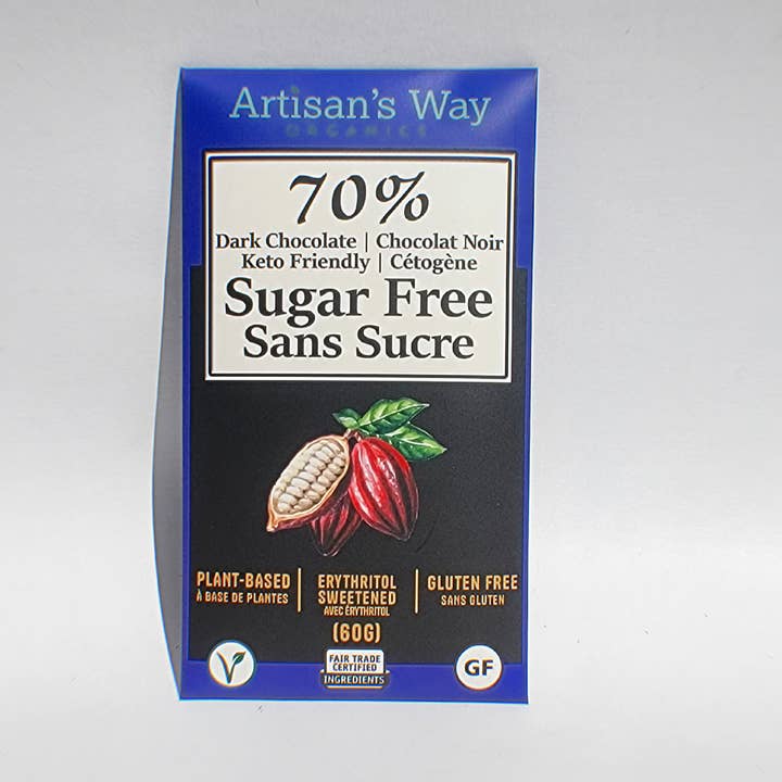 Arriba Raw Chocolate – Engroshandel Chokoladebar – Sukkerfri Chokolade Bar 70%