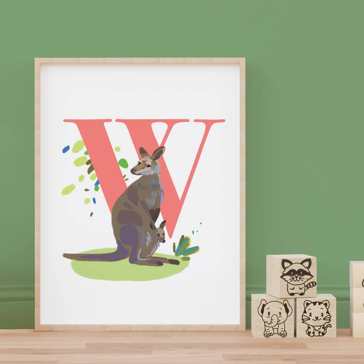 Alphabet Book - W for ... Wapiti for wholesale by Colette de B.
