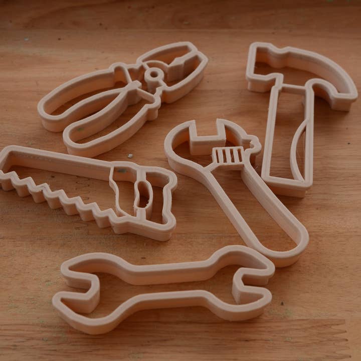 Kinfolk Pantry - Wholesale Toy Set - Kids - Tools Cutter Set - Eco Playdough Tool1