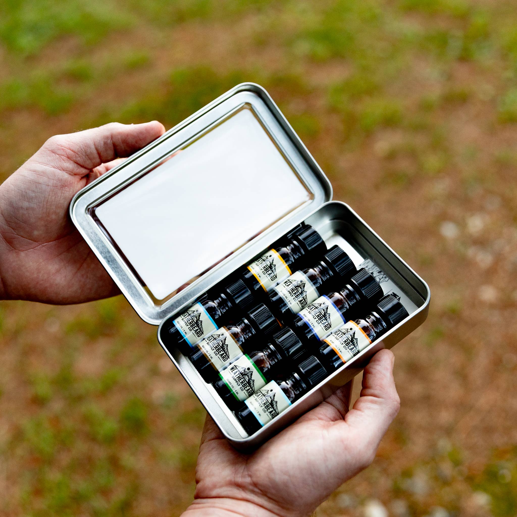 Weatherbeard | Beard Oils, Balms, Butters, & Cologne For Men - Wholesale Beard Conditioner - 8 Pack Beard Oil Sample Kit - Men's Valentine's Day Gift Set9