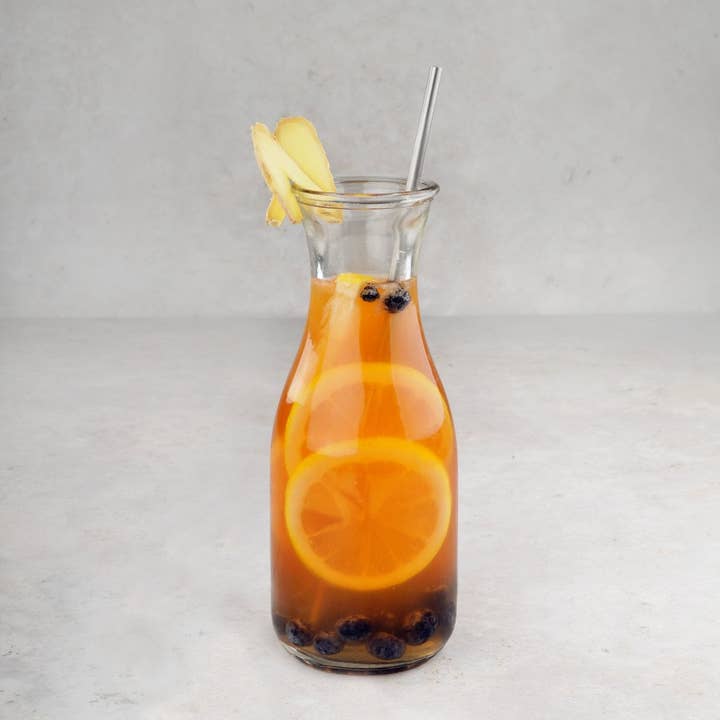 Fackelmann - Wholesale Drinking Straw - Set of 4 stainless steel straws with cleaning brush Bar Concept3