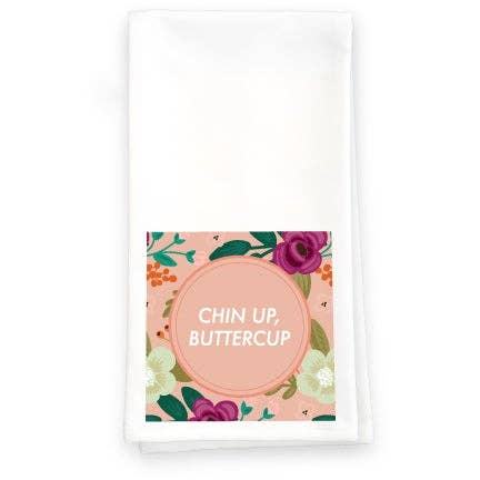 Chin Up - Towel for wholesale by Paisley & Parsley