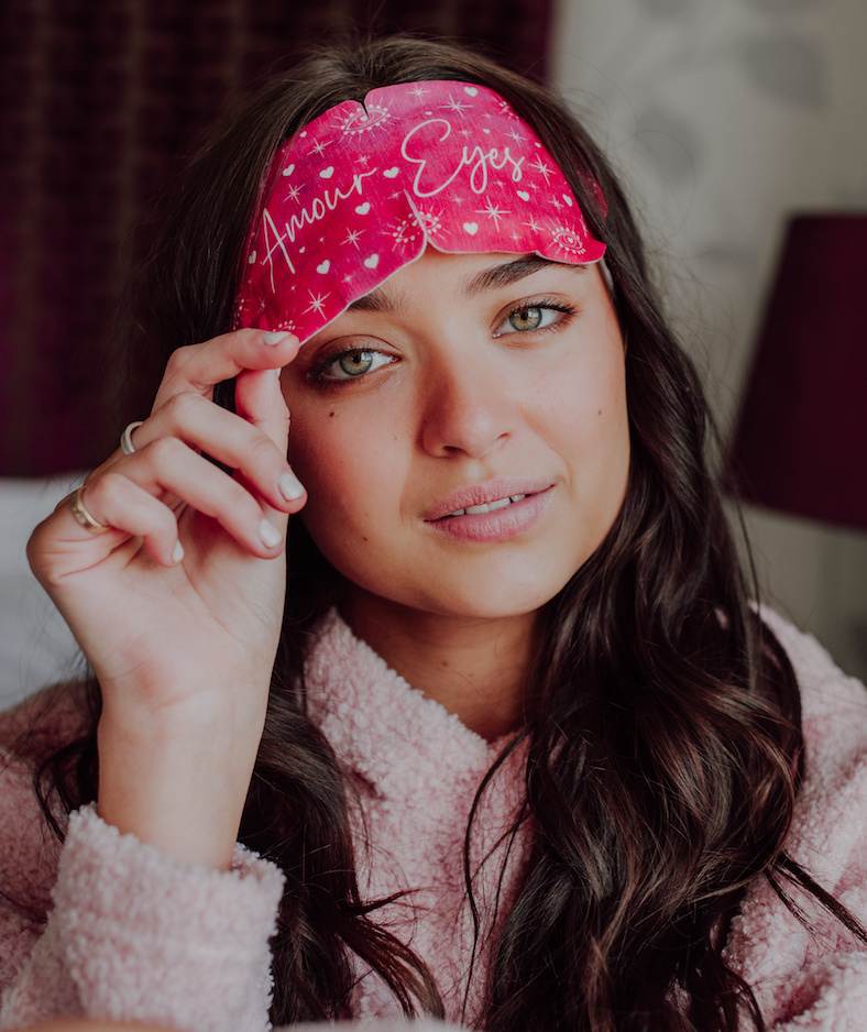 Sensory Retreats - Wholesale Sleep/Eye Mask - 100 Sensory Retreats Amour Eyes Self-Heating Eye Mask2
