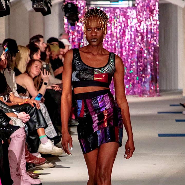 SEMAINE DE LA MODE DE BERLIN Hiver 22 "Ensemble Zéro Déchet" pour la vente par Lettau l|. Art Fashion