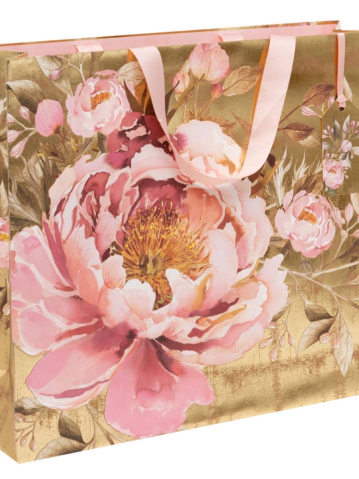 Bag Shopper Landscape Gilded Peony for wholesale by Glick