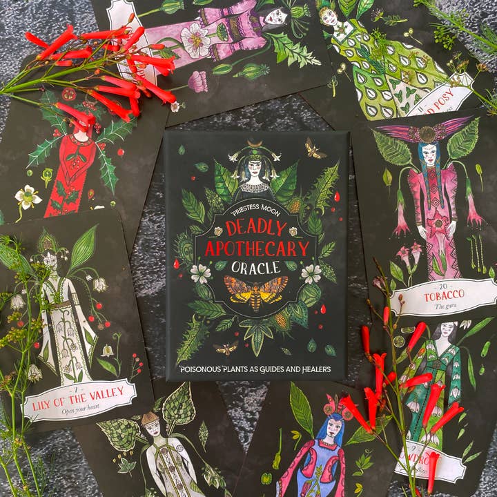Simon & Schuster - Wholesale Tarot Cards - Deadly Apothecary Oracle by Priestess Moon10