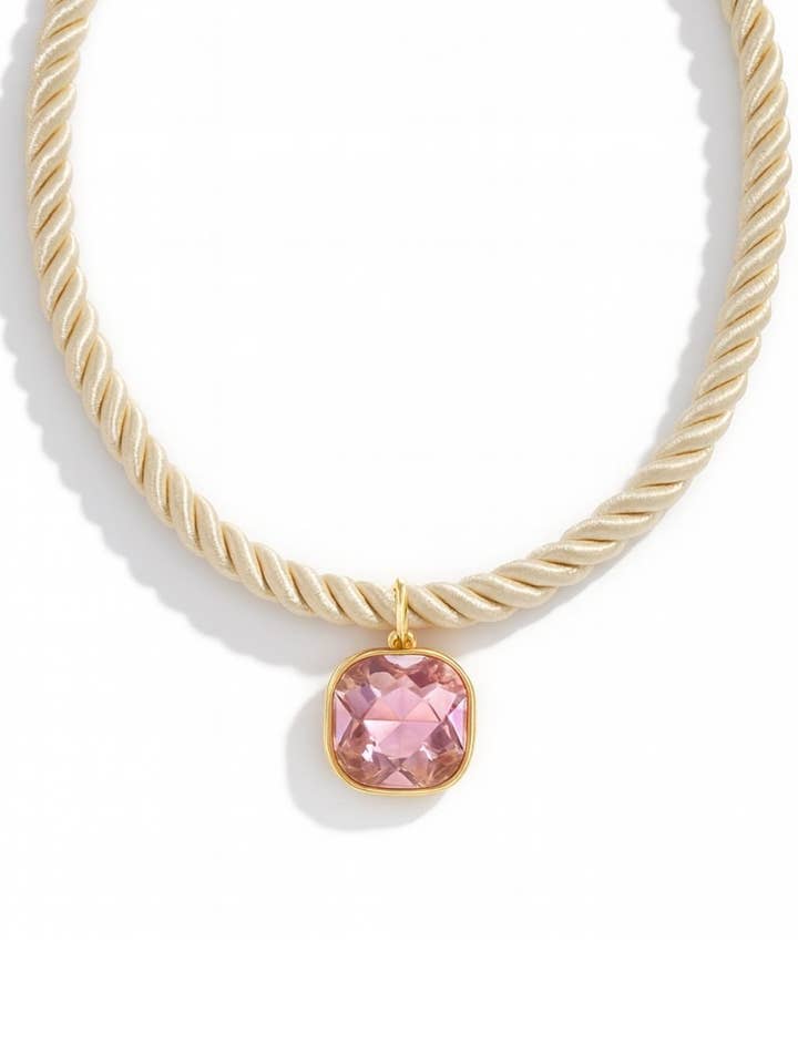 Necklace - Tailyn Rope Ivory for wholesale by LINNY CO