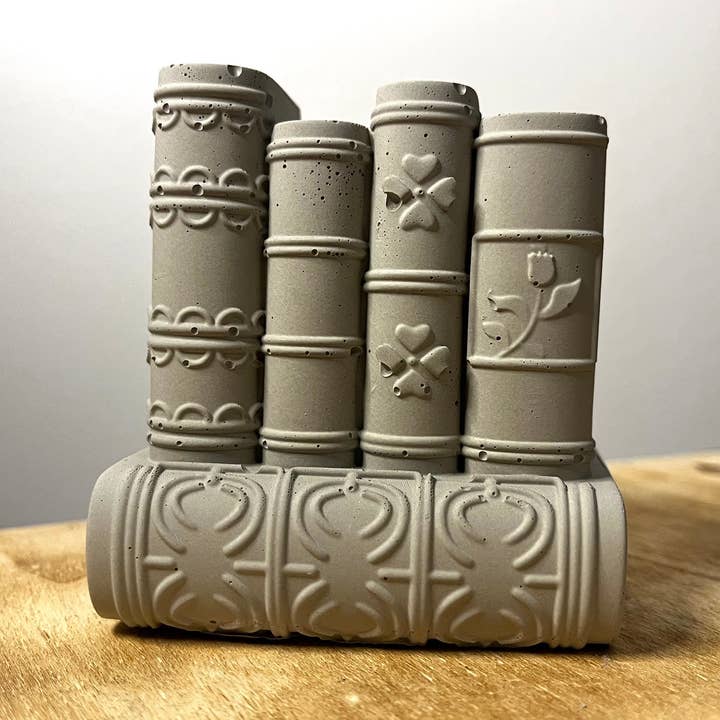 The Market Made - Wholesale DIY Craft Kit - Paint Your Own Concrete Book Decor Kit | Paint Your Own Activity Set | Paint Your Own Handmade Concrete Gift Set0