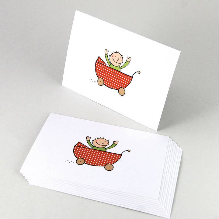 100 Återvunna Vykort För Födelsemeddelanden Och Grattis för wholesale av Kettcards