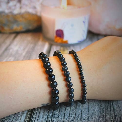 Green Tree - Vendita all'ingrosso Bracciale con perline - Bracciale con Perline di Ossidiana Dorata - Messico1