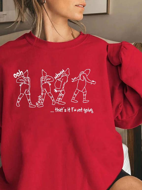 Que É Isso, Não Vou Triwneck Sweatshirt por atacado de 1989 Co.