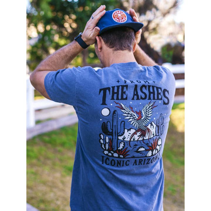 Iconic Arizona - Wholesale Screen Printed T-Shirt - Unisex - From the Ashes Unisex Tee1