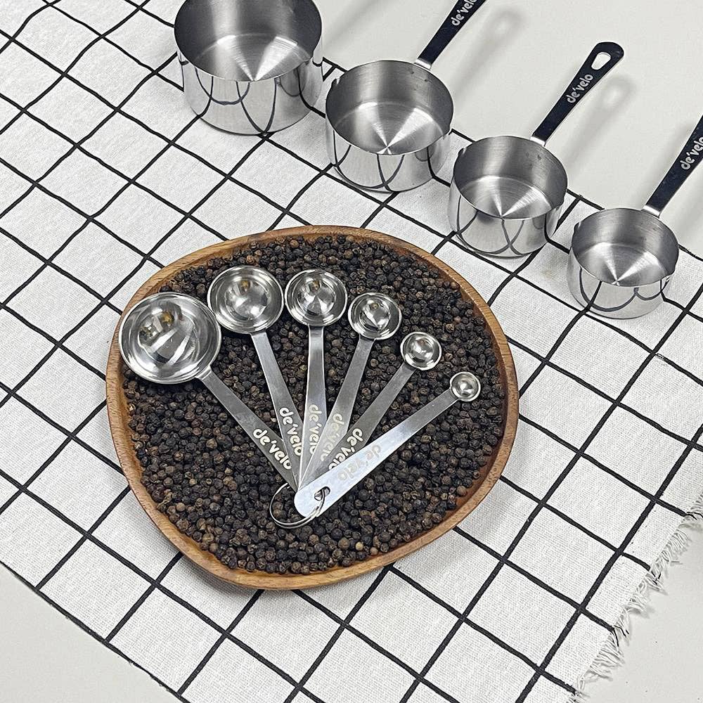 DE'VELO INC. – wholesale Måttbägare – Måttsats med koppar och skedar8