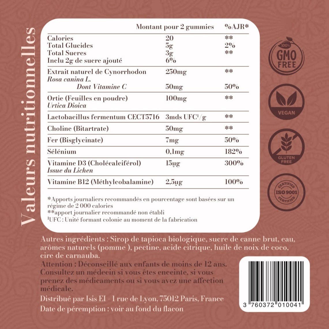 Isis Superfood - Venta al por mayor Suplementos/vitaminas para beber - MILKY MAMA, apoyo para la lactancia3