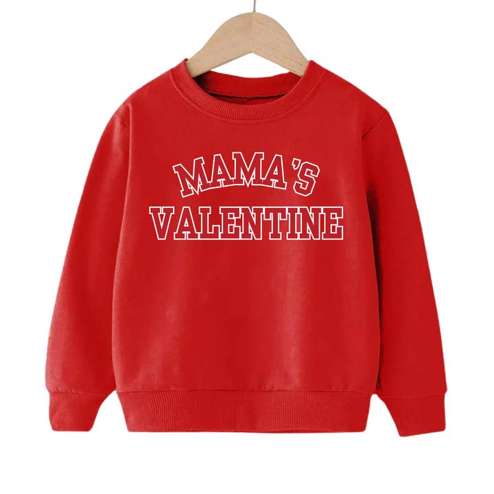 Mama's Valentine Varsity Trui voor wholesale door SBG Co.