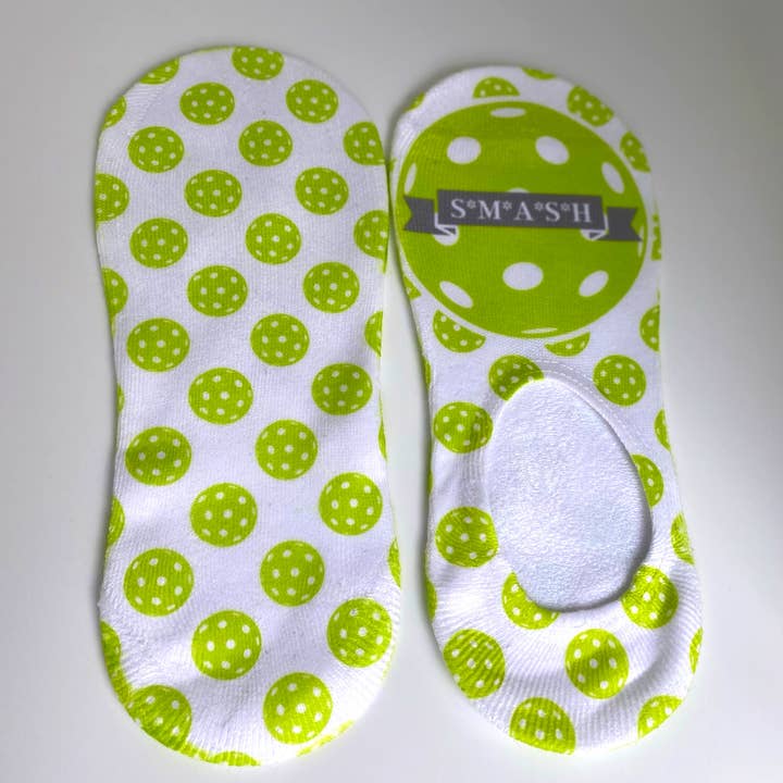 No-Show Socks Women's Pickleball SMASH for wholesale by Complete Luxury