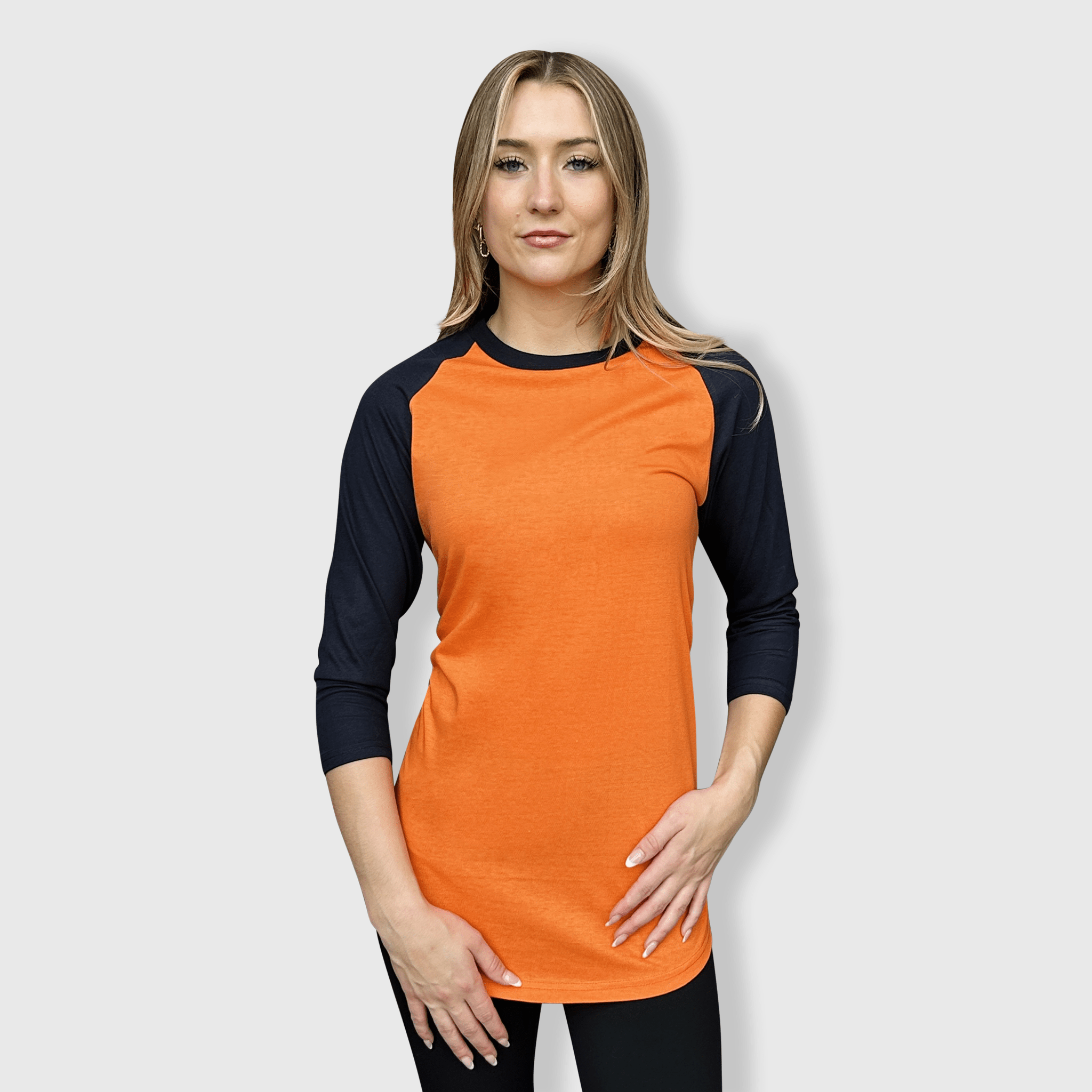 ILTEX Apparel - Vente T-shirt – femme - T-shirt de baseball adulte à manches raglan 3/4 - Plus de 35 couleurs7