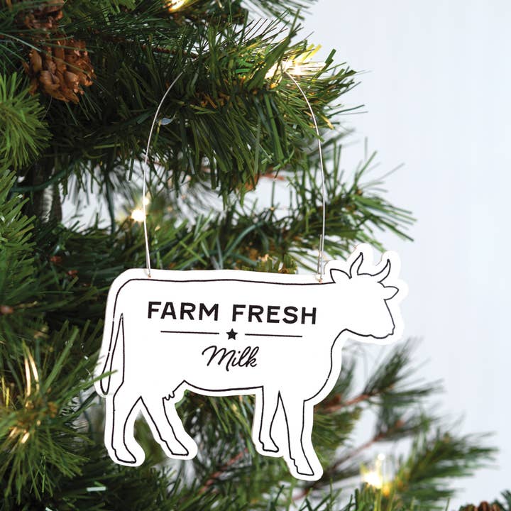 CTW Home Collection - Wholesale Ornament Set - Set of Three Farm Animal Ornaments2
