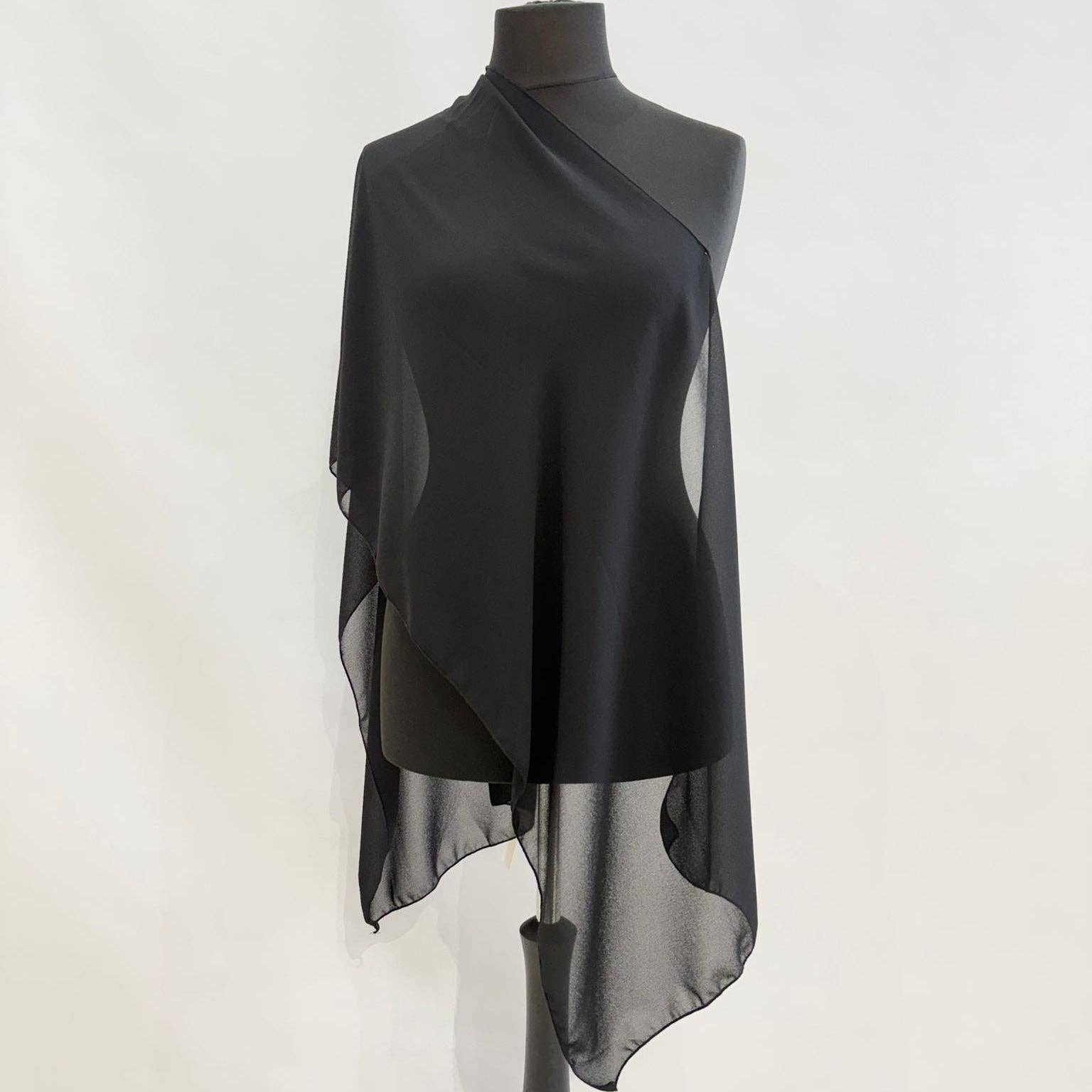 Invitadissimas - Wholesale Dress - Women's - Basic chiffon shawl 45x100cm0