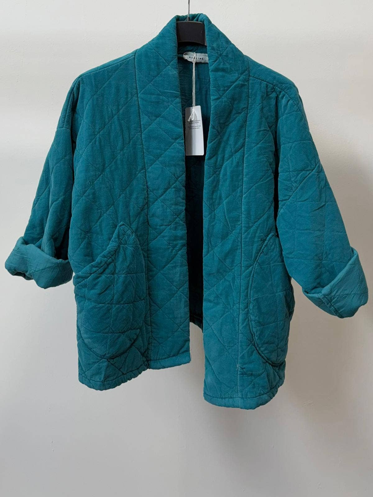 NOELINE - Wholesale Jacket - Women's - 2442-2 velvet quilted jacket14