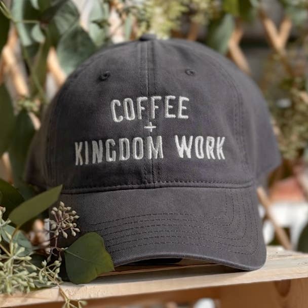 The Anastasia Co - Wholesale Baseball Cap - Unisex - Coffee + Kingdom Work™ Hat