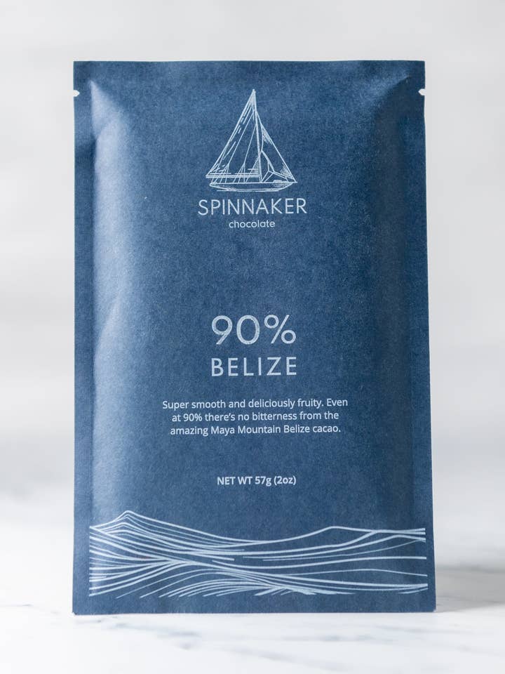 90% Belize for wholesale by Spinnaker Chocolate
