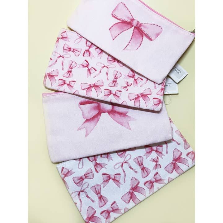 Pochette multi-usages imprimée nœud rose pour la vente par Funteze