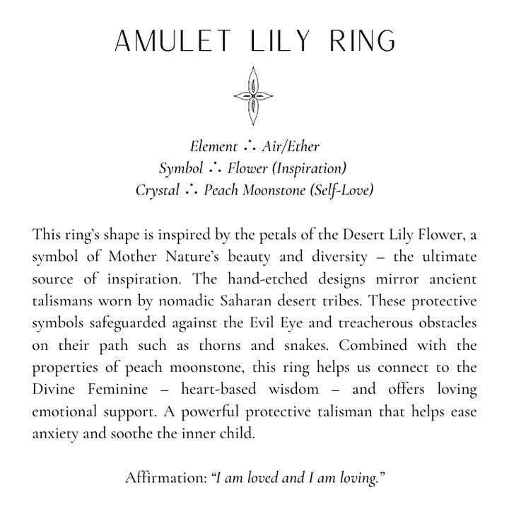 Nomadic Priestess – wholesale Cocktail/Statement Ring – Berg Lilja Ring