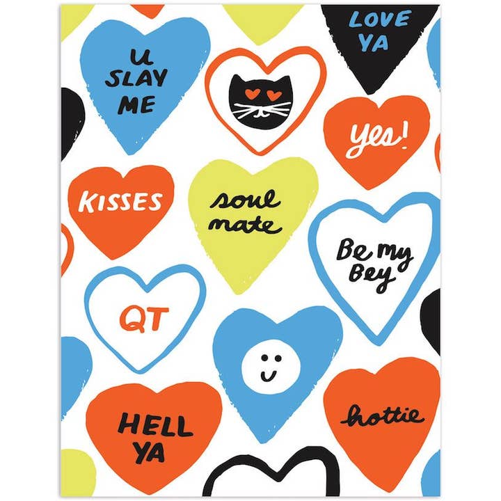 Hearts Love Card for wholesale by THE FOUND