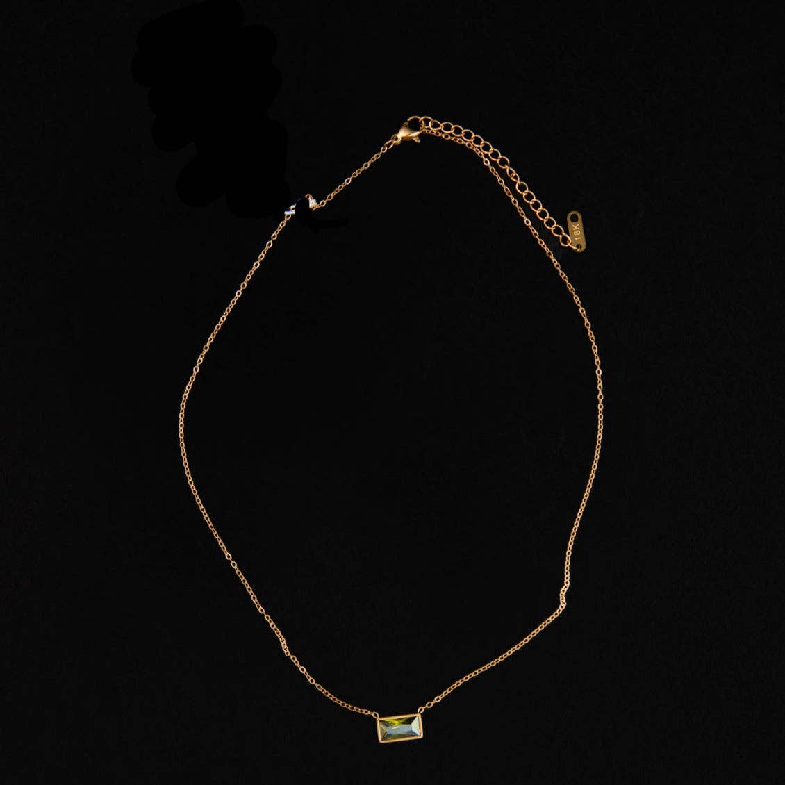 Steward & James – Großhandel Kette mit Anhänger/Charm – Olive Halskette0