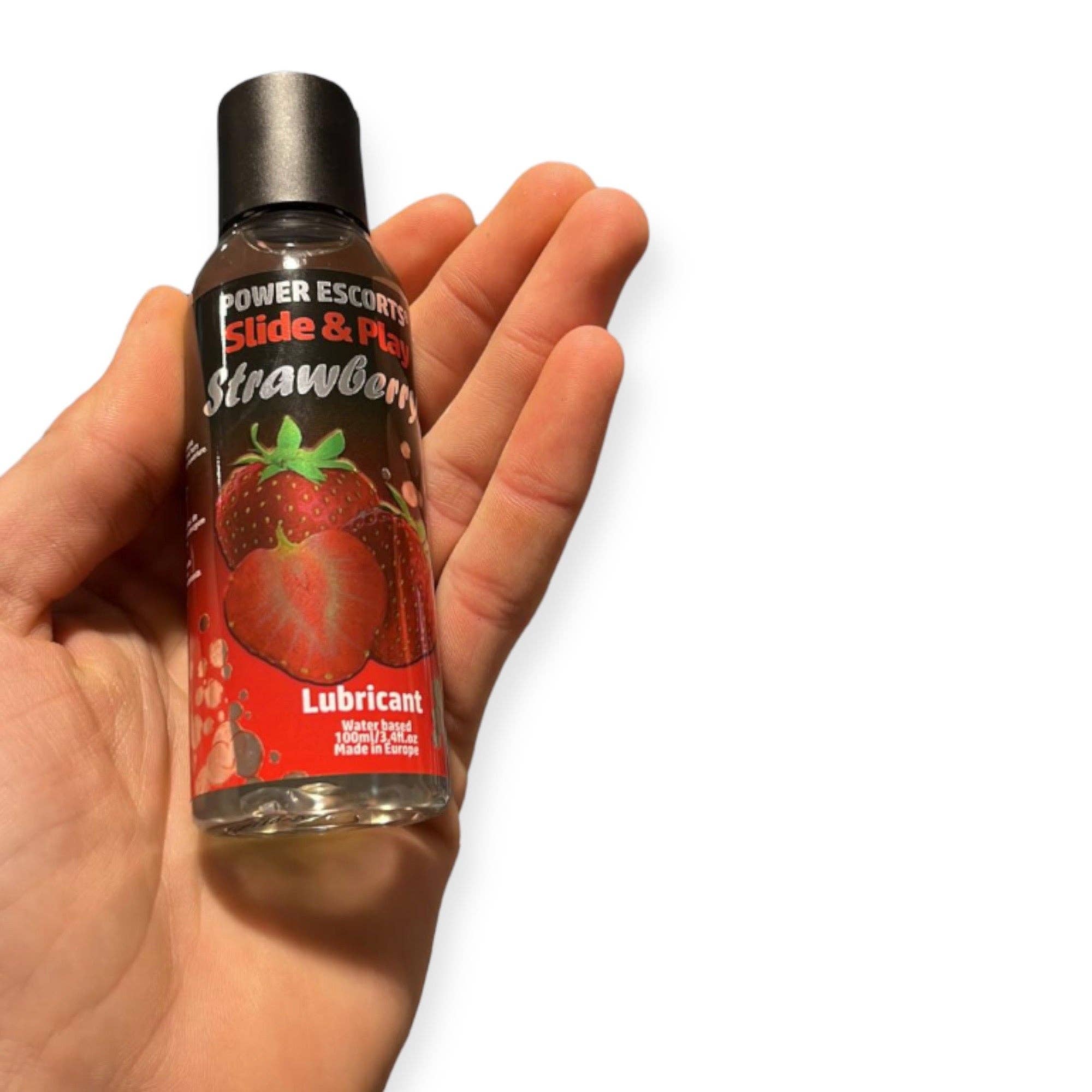 Kinky Pleasure - Wholesale Personal Lubricant - Power Escorts - DR06 - Strawberry Lubricant 100 ML - Slide & Play - Water-based1