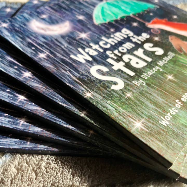 Fox Under The Moon – wholesale Junior fiction book (9–12) – 'Watching From The Stars' Mini Book by Stacey McNeill2