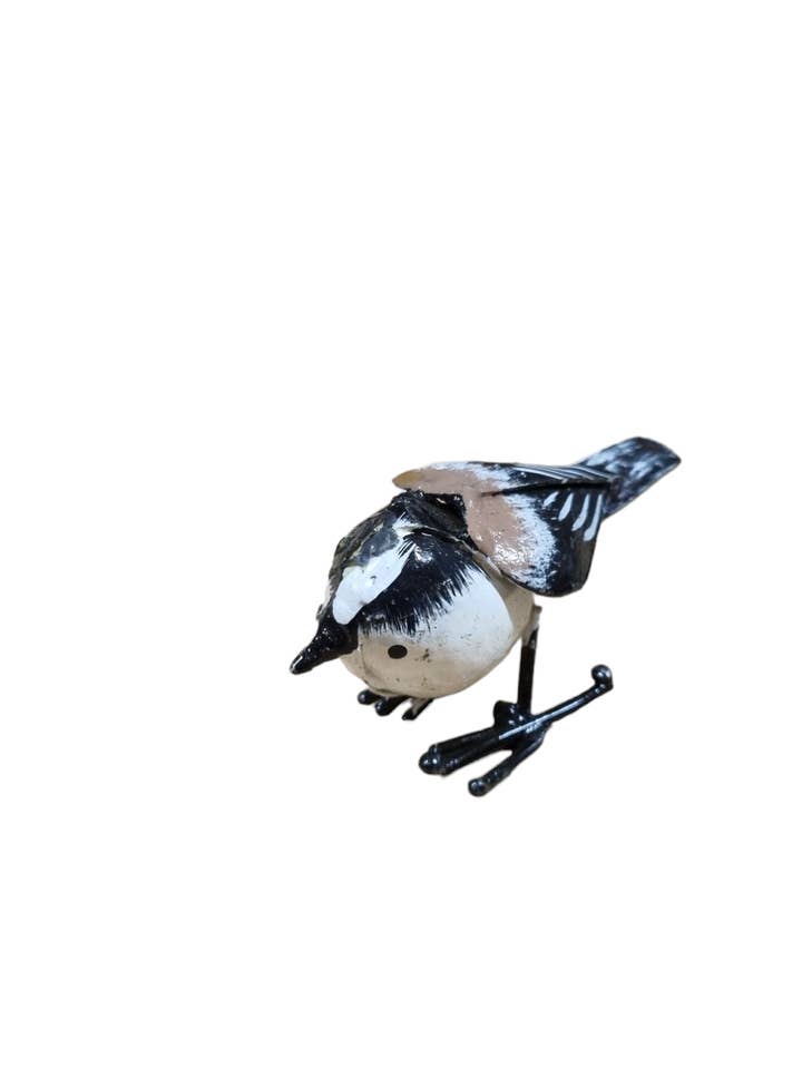 METAL BABY LONG TAILED TIT for wholesale by Zimba-Arts