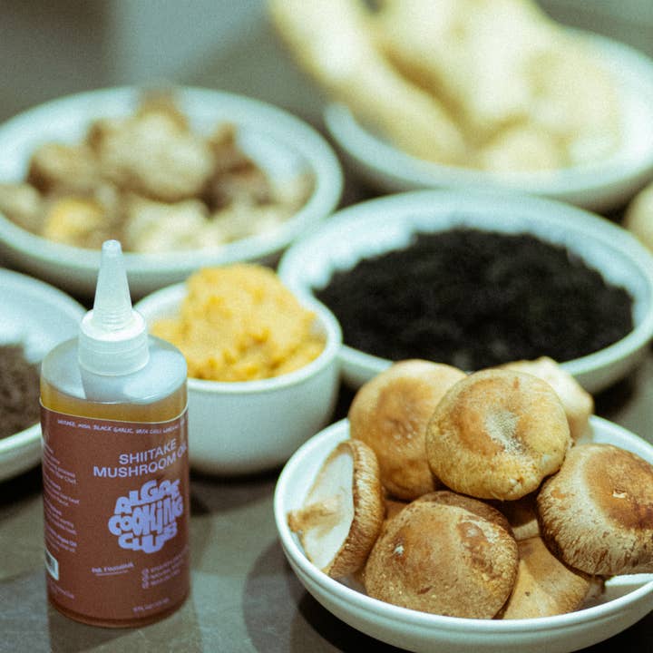 Algae Cooking Club - Wholesale Olive Oil - Shiitake Mushroom Oil - Cooking, Drizzling, Dressing, Dips5