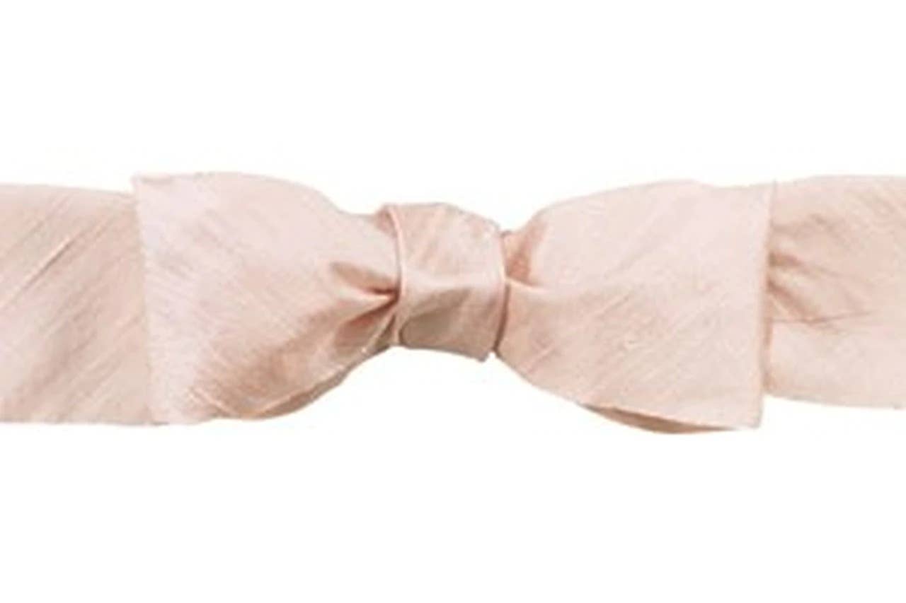 Dupioni Silk Ribbon - Black