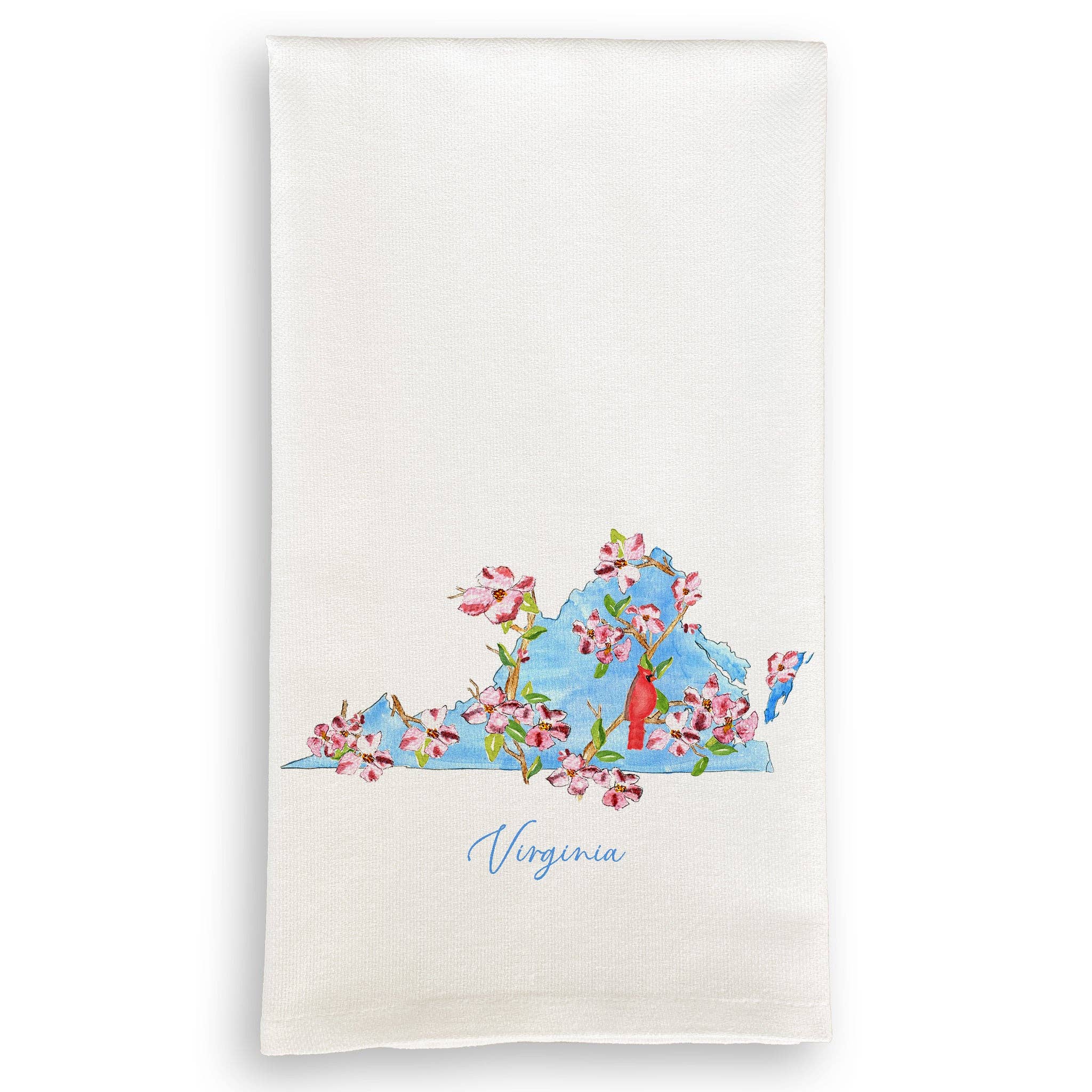 French Graffiti - Wholesale Tea Towel - Floral Virginia0