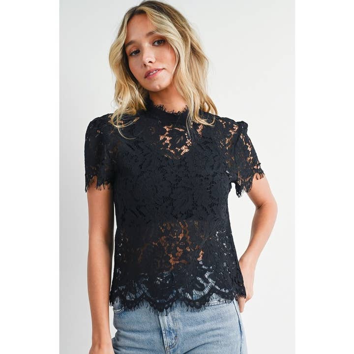 LACE TOP for wholesale by STYLE USA