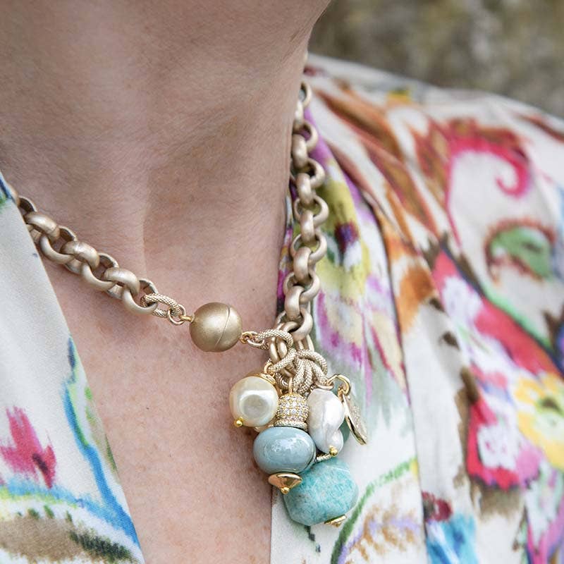 Laura Mariotti - luxury collection – Engroshandel Armbånd med vedhæng – Vandfald - Armbånd/Golino Cluster3