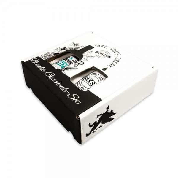 Breaks Gin Manufaktur - Vendita all'ingrosso Gin - Set regalo Cannabis Gin 500 ml con tazza e confezione3