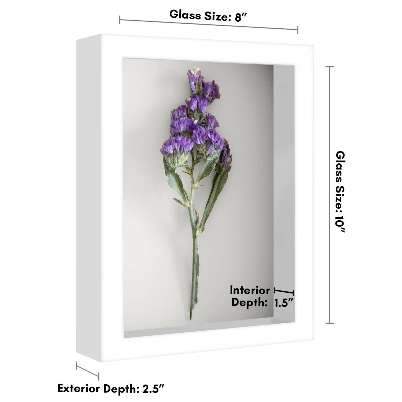 Americanflat - Wholesale Picture Frame - Americanflat Shadow Box Frame with Soft Felt Back6