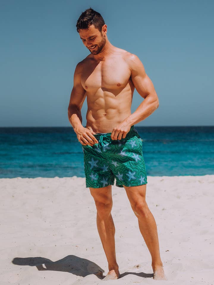 Starfish Swim Shorts for wholesale by SevenC's