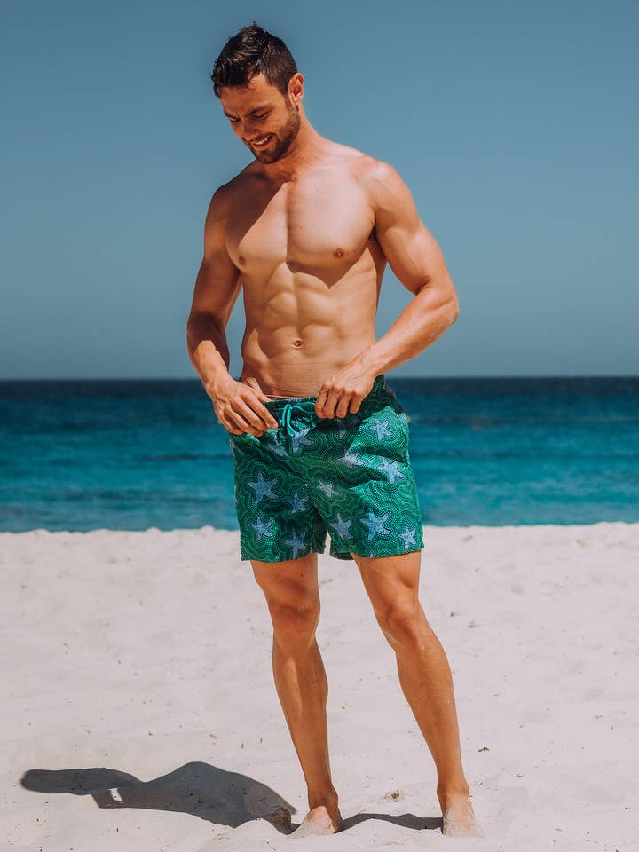 Starfish Swim Shorts for wholesale by SevenC's