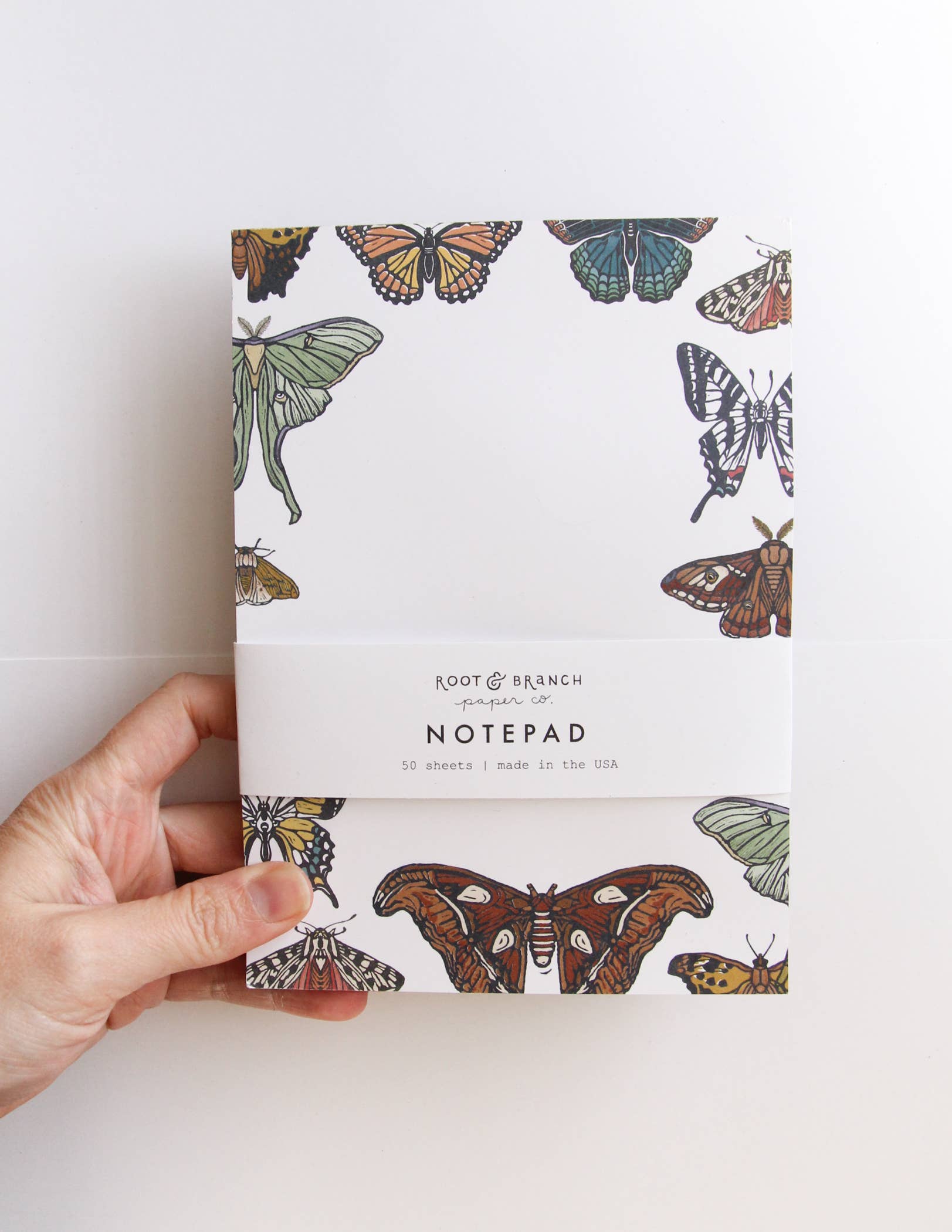 Root & Branch Paper Co. – wholesale Anteckningsblock – Butterfly + Moth Anteckningar2