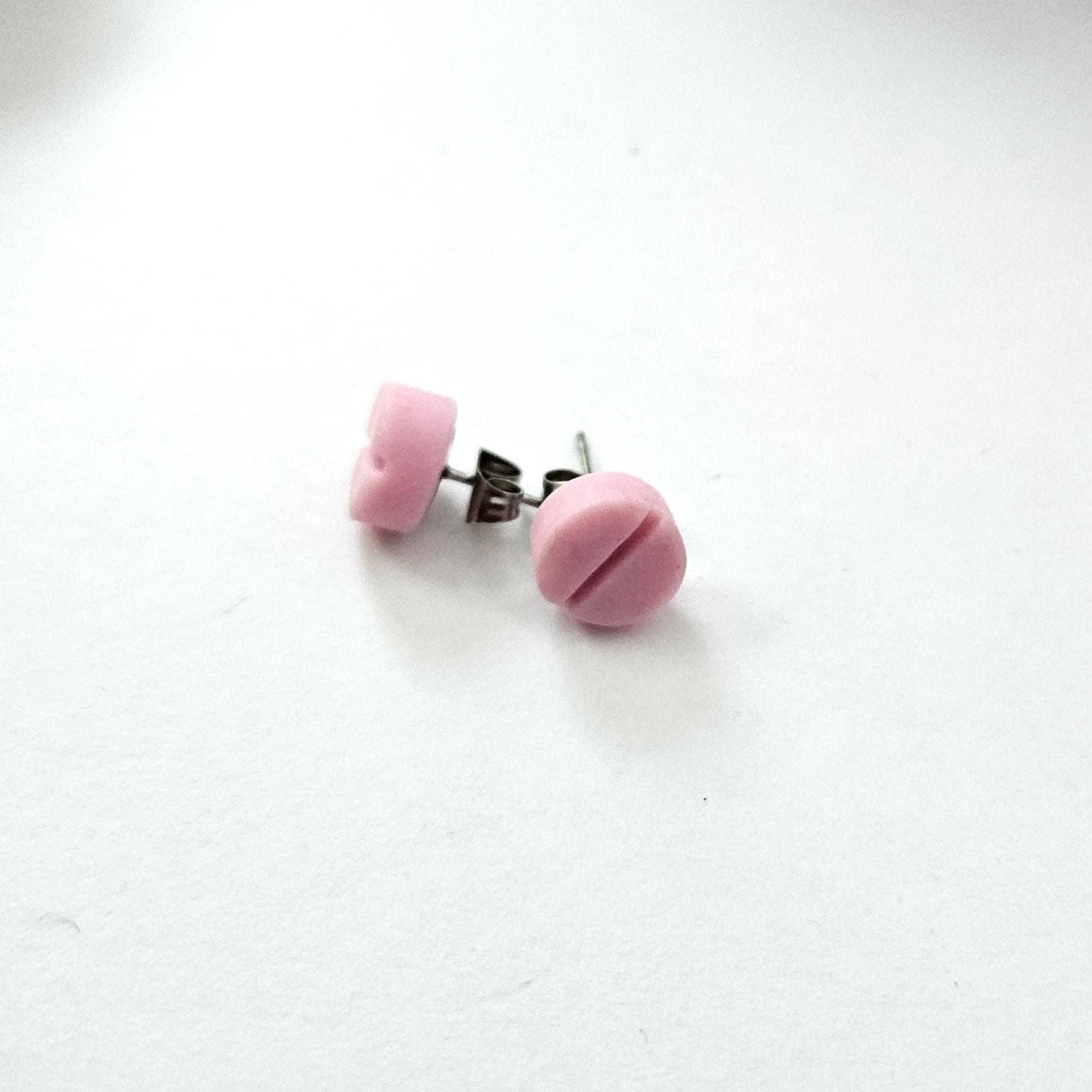 ShesSoCrafty Goods - Wholesale Jewelry Set - Polymer Clay Mental Health Pill Stud Earrings Set6