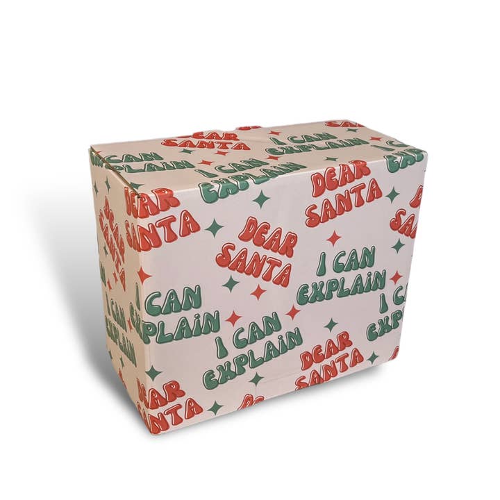Crate Collectives - Wholesale Gift Box - 6 Piece Holiday Decorative Shipping / Gift Boxes5