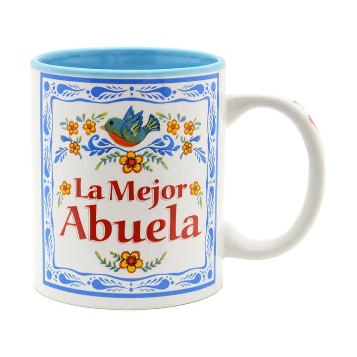 Ceramic Coffee Mug "La Mejor Abuela Gift" for wholesale by European Heritage Gifts