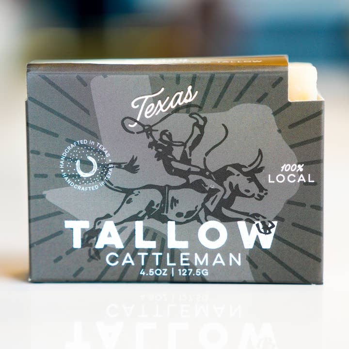 Tallow Cattleman Bar Soap for wholesale by Kuhdoo Soap