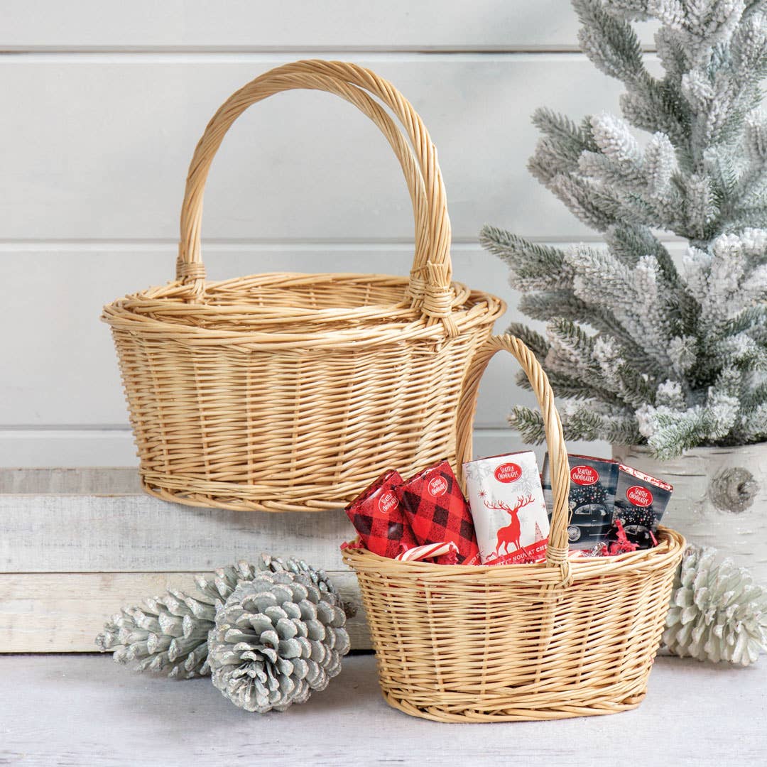 Willow Group - Wholesale Basket - S/3 OV WHT WLW OH S/S1