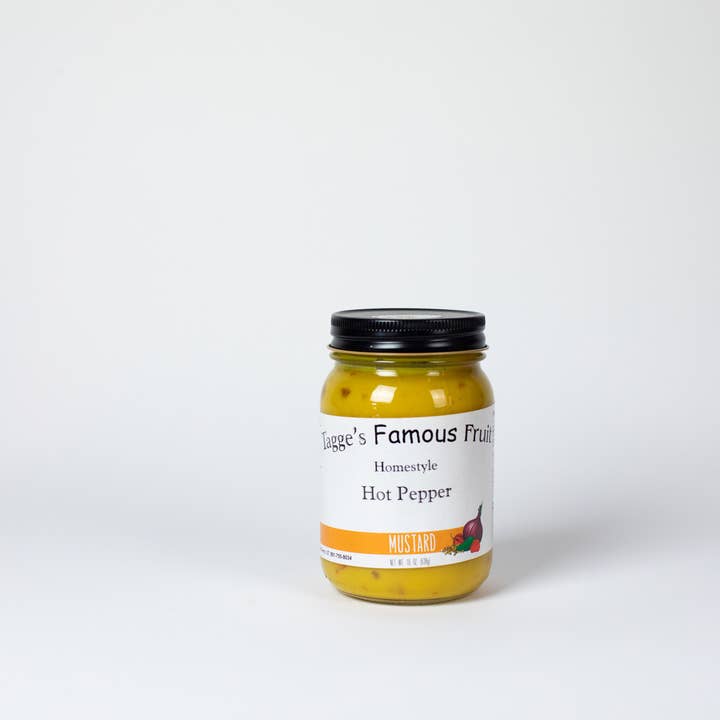 Tagge's Famous Fruit - Wholesale Mustard - Hot Pepper Mustard